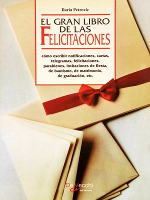 cover image of El gran libro de las felicitaciones